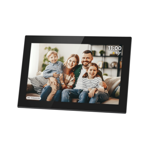 Skaitmeninis nuotraukų rėmelis FRAMEO Wi-Fi 10.1" juodas (black) Kruger&Matz